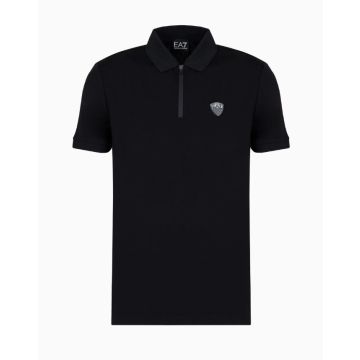 EA7 polo 8NPF13 PJRGZ 1200 czarny 
