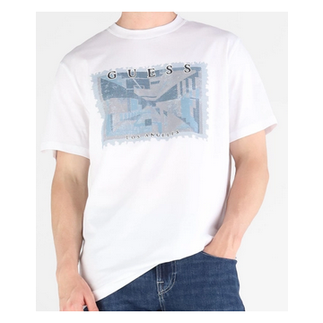 GU t-shirt M5BI03I3Z14 G011 biały 