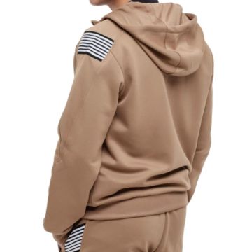 EA7 bluza  6DPM61 PJMTZ 1745 brązowy 