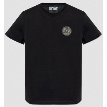 VJ t-shirt 80GAHT03 CJ00T G89 czarny