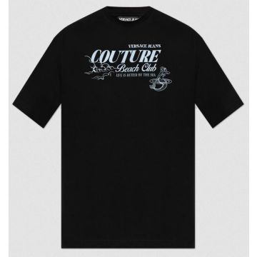 VJ t-shirt 80GAHT10 CJ00T 899 czarny 