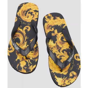 Versace Jeans japonki 80YA3SQ7 ZSS80 G89 czarna