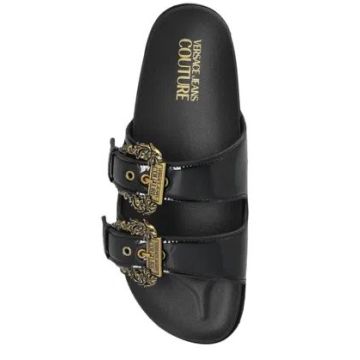 Versace Jeans klapki 80VA3SM1 ZS190 899 czarny 36