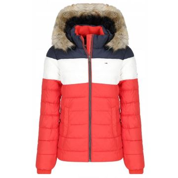 TJ kurtka TJW Colorblock Jacke czerwony 
