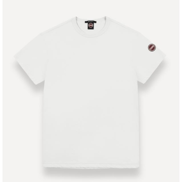 COL t-shirt 7540 6SH 01 biały 
