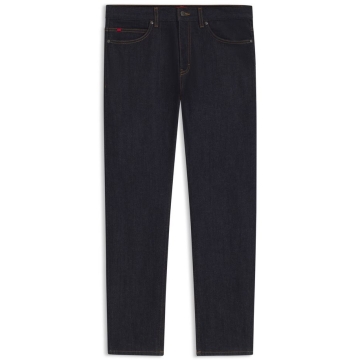 HU jeansy 50547239 10272281 401 granatowy