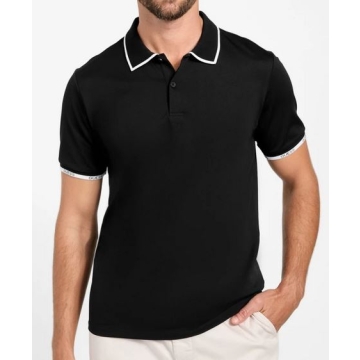 GU polo M5BP20KARS2 JBLK czarny