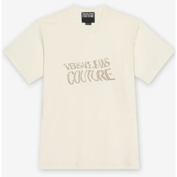 Versace Jeans t-shirt 80GAHE04 CJ00E 039