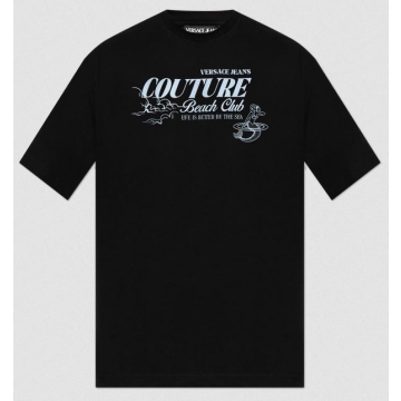 VJ t-shirt 80GAHT10 CJ00T 899 czarny 