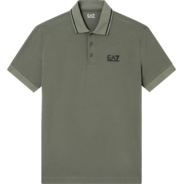 EA7 polo 8NPF16 PJVUZ 8100 khaki 