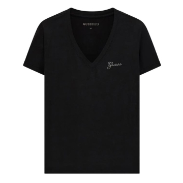 GU t-shirt W6YI13 K3853 JBLK czarny 