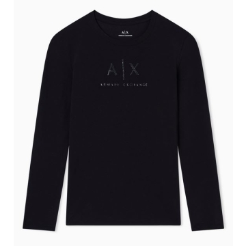AX t-shirt XW001365 AF16294 UC001 czarny 