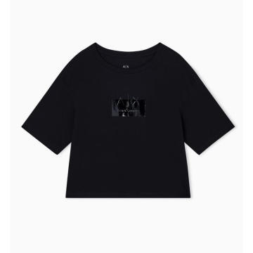AX t-shirt XW001385 AF103562 UC001 czarny 