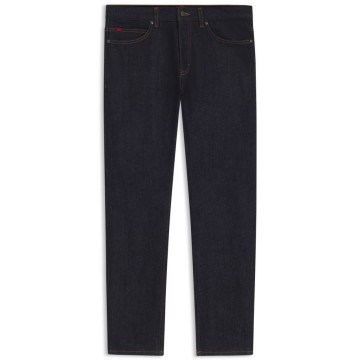 HU jeansy 50547239 10272281 401 granatowy