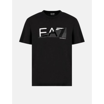 EA7 t-shirt 7M000002 AF11970 UC001 czarny