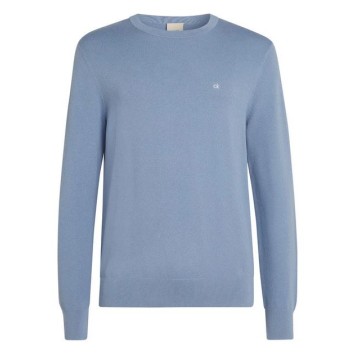 CK sweter K10K113410 DYT niebieski 