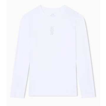 AX t-shirt XW001350 AF17172 U0002 biały 