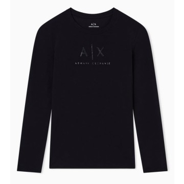 AX t-shirt XW001365 AF16294 UC001 czarny 