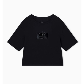 AX t-shirt XW001385 AF103562 UC001 czarny 
