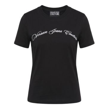 VJ t-shirt 80HAHD05 CJ01Z 899 czarny