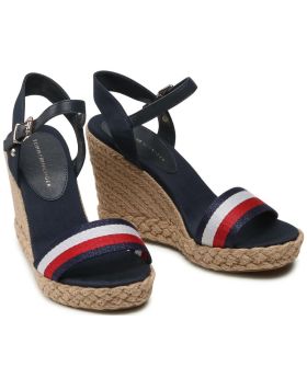 Tommy Hilfiger buty Shimmery Ribbon High Wedge