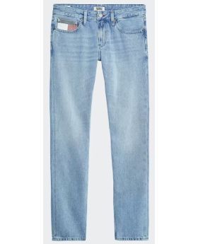 Tommy Jeans spodnie Scanton Heritage TMYFLG niebieski 31/30 Kolor niebieski Rozmiar1 31/30