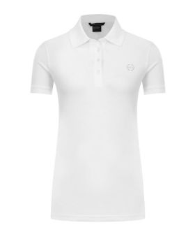 Armani Exchange polo 8NYF72 Y8B9Z 1100 biały M Kolor biały Rozmiar1 S