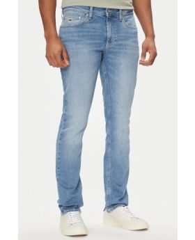 Tommy Jeans spodnie DM0DM18722 1AB niebieski 38/30 Kolor niebieski Rozmiar1 38/30