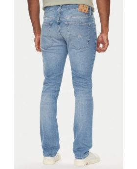 Tommy Jeans spodnie DM0DM18722 1AB niebieski 33/36 Kolor niebieski Rozmiar1 33/36
