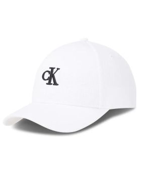 CKJ czapka K50K511805 YAF biały