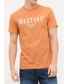 MU t-shirt 1015057 7088 pomarańczowy