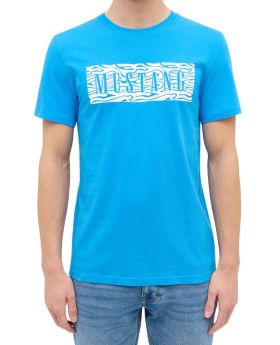 MU t-shirt 1015070 5177 niebieski