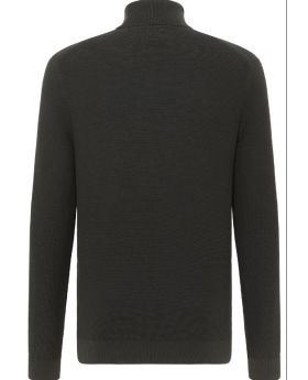 MU sweter1015478 4088 grafitowy