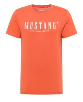 MU t-shirt 1016264 7105 pomarańczowy