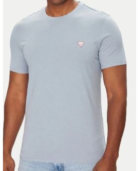 GU t-shirt M2YI36I3Z14 A70Q błękitny