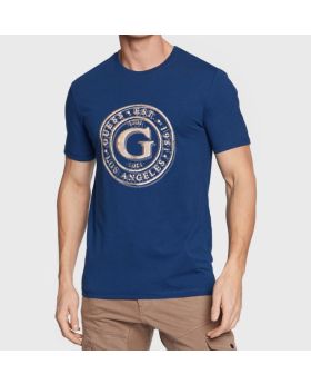 GU t-shirt M3GI11J1314 - G7T2 kobaltowy