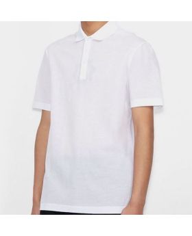 Armani Exchange polo 3KZFFH ZJ4NZ 1100 biały M Kolor biały Rozmiar1 M