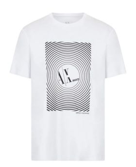 AX t-shirt  3LZTCY ZJBVZ 1100 biały L