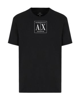 AX t-shirt 3LZTEE ZJFCZ 1200 czarny