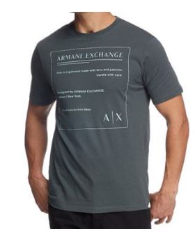 AX t-shirt 3LZTHD ZJH4Z 1839 oliwkowy XXL