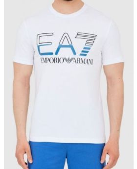 EA7 t-shirt 3RPT07 PJLBZ 1100 bia?y