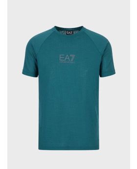 EA7 t-shirt 3RPT25 PJPJZ 1844 szmaragdowy