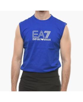 EA7 Emporio Armani t-shirt 3RPT80 PJ02Z 1534  kobaltowy XL Kolor kobaltowy Rozmiar1 XL