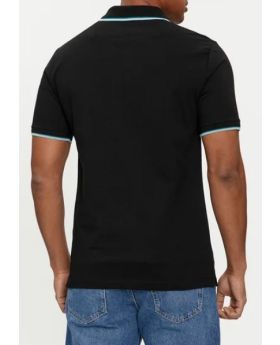 GU polo M4GP60K7O64 JBLK czarny