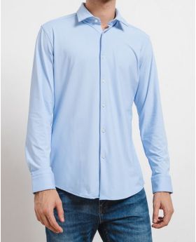 HU koszula 50481195 10240563 459 błękitny 