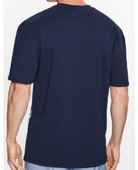 HU t-shirt 50493727 niebieski  