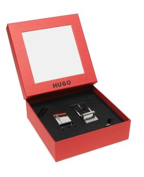 Hugo pasek 50503389 004 czarny OS Kolor czarny Rozmiar4 OS