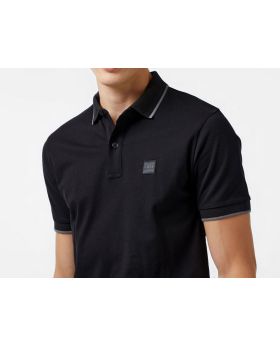 BS polo 50507699 10256683 001 czarny XL Kolor czarny Rozmiar1 XL