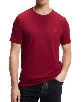 BO t-shirt 50508584 10242631 614 bordowy