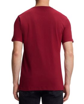 BO t-shirt 50508584 10242631 614 bordowy